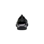 Men's Newport Leather Sandal  |  Black/Steel Grey