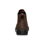 Women's San Jose Chelsea 90° Heel Boot (Aluminum Toe)  |  Cascade Brown/Black