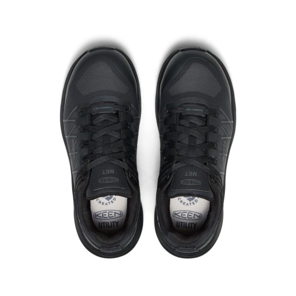 Women's Vista Energy XT Work Sneaker INT MET (Carbon Toe) | Black/Magnet