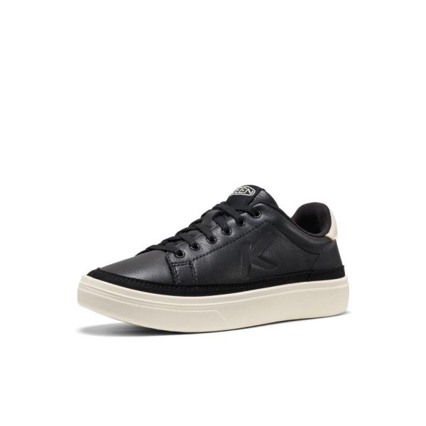 Women's KM1 Leather Sneaker | Black/Birch