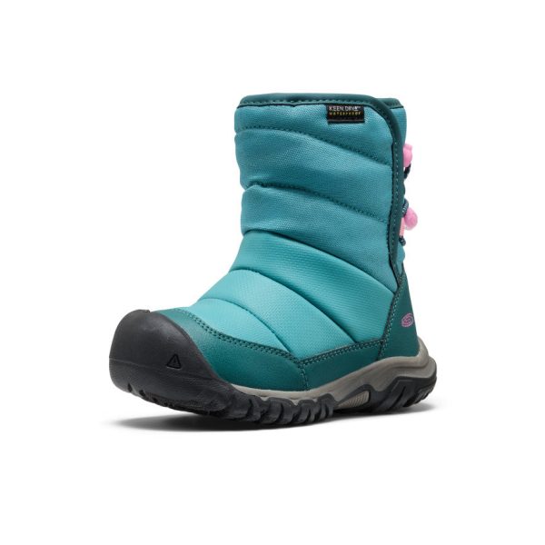 Little Kids' Puffrider Waterproof Winter Boot | Brittany Blue/Cashmere Rose