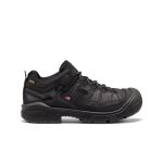 Men's Targhee IV Waterproof Work Shoe (Soft Toe)  |  Black/Black
