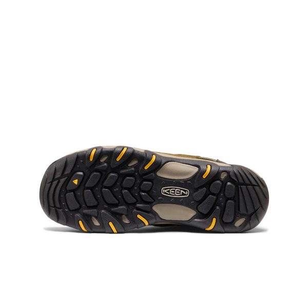 Men's Koven Waterproof Hiking Shoe | Dark Olive/Symphonic Sunset